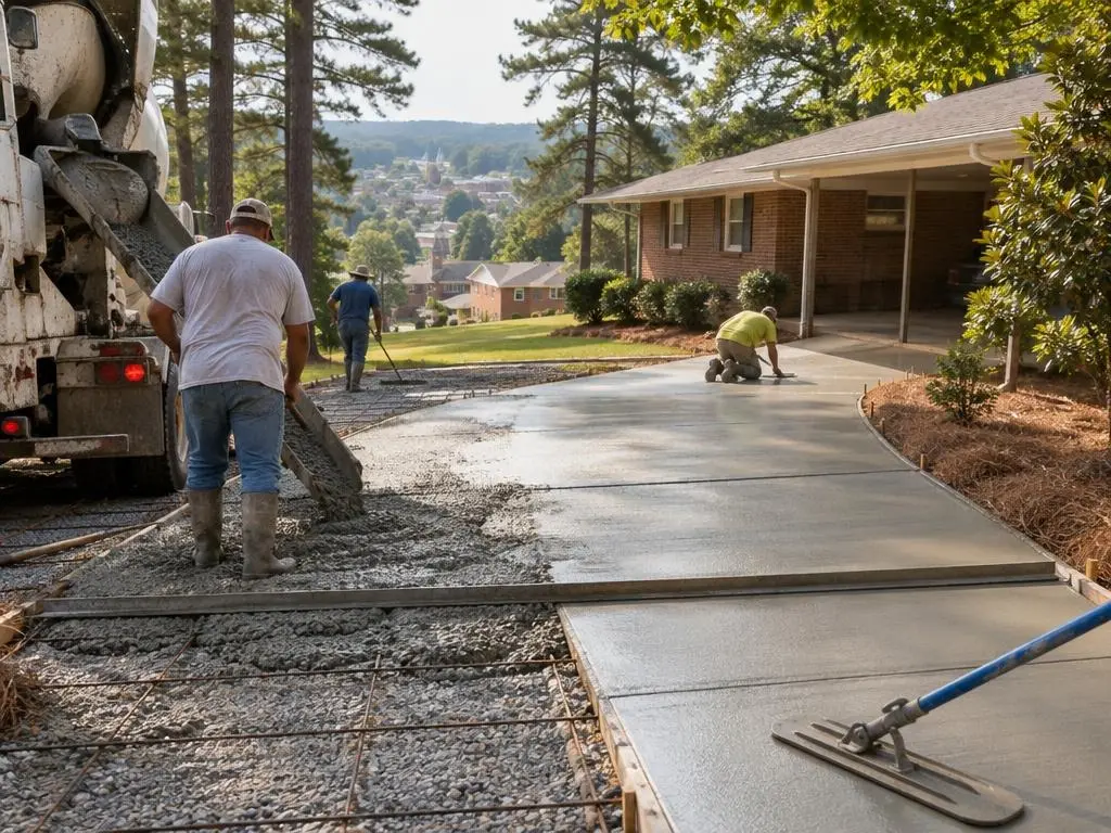Concrete Driveways in Athens, GA