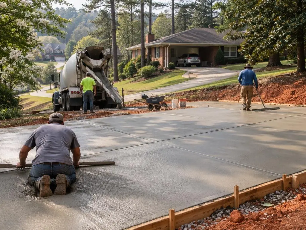 Concrete Slabs in Athens, GA